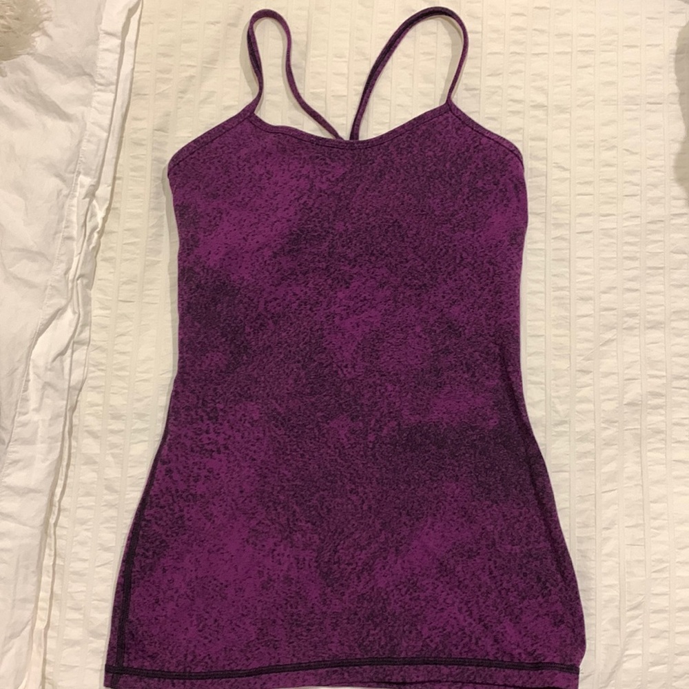 Lululemon Power Y Tank Top Sz 4